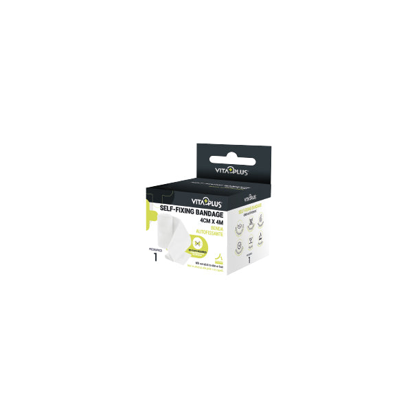 VitaPlus self-fixing bandage | 4 cm × 4 m | one roll