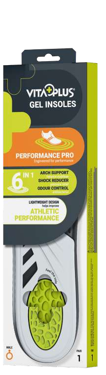 VitaPlus Performance Pro gel insoles | Male | one pair