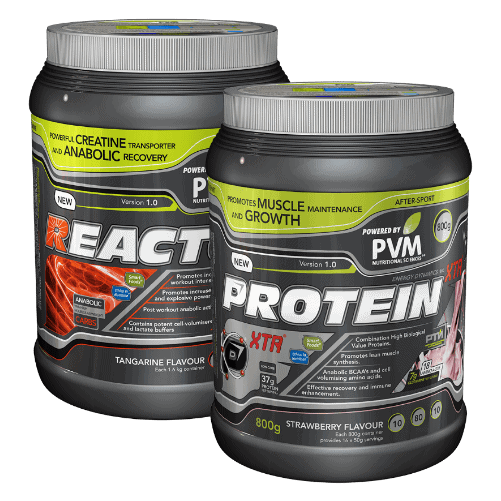 PVM  Power & Strength Bundle (Protein XTR & Reactor)