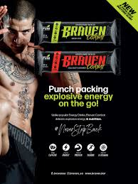 PVM BRAVEN Cobat Energy bar 20x45g (2 Flavours)