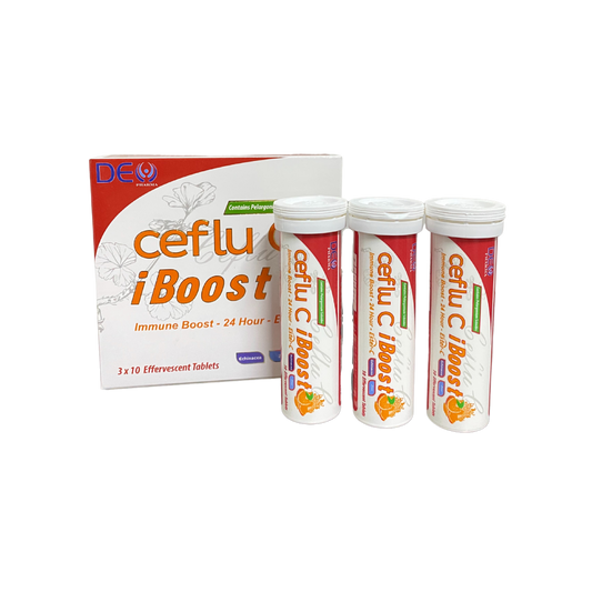 CEFLU C iBoost Effervescent tabs 30s