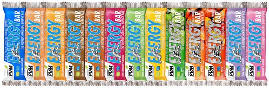 PVM Energy Bar 20x45g bars (13 Flavours)